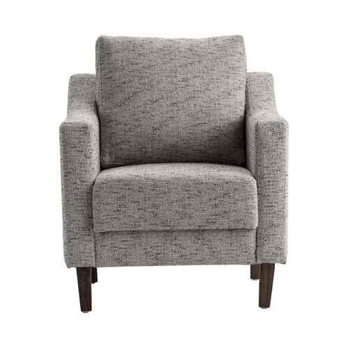 Crestview Ford Accent Chair | Sloped Arms | Foam Fill Gray Polyester