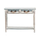 Fea Sofa Console Table | 2 Drawers w Rope Handle | 43’’ Blue CCL-CVFZR696