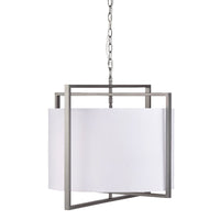 Satin Gray, White