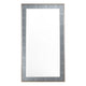 36x72 Wall Mirror | Distressed Gray Wood | Rectangular Coastal Style
