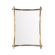 Crestview Lea Wall Mirror | 34x48" Portrait Twisted Frame | Gold