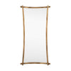 Crestview Lea Full Body Wall Mirror | 36x72" Tall Twisted Frame | Gold