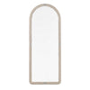 Crestview Sesy Wall Mirror | 30x76" Full Body Arched White Rope Frame