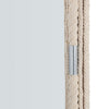 Crestview Sesy Wall Mirror | 30x76" Full Body Arched White Rope Frame