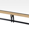 Crestview Medy Wall Mirror | 38x73" Full Body | Black Gold Double Frame