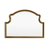 Crestview Misy Wall Mirror | 36x50" Wide | Scroll Motifs Gold Wood Frame