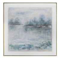 Blue, White, Gray