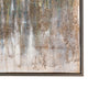 Crestview Lake Landscape Canvas Painting Wall Art | Brown | 50 x 50 Square