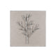 Crestview Wall Art | 3D Modern Silver Twig Acrylic Shadow Box 18 x 18 Square