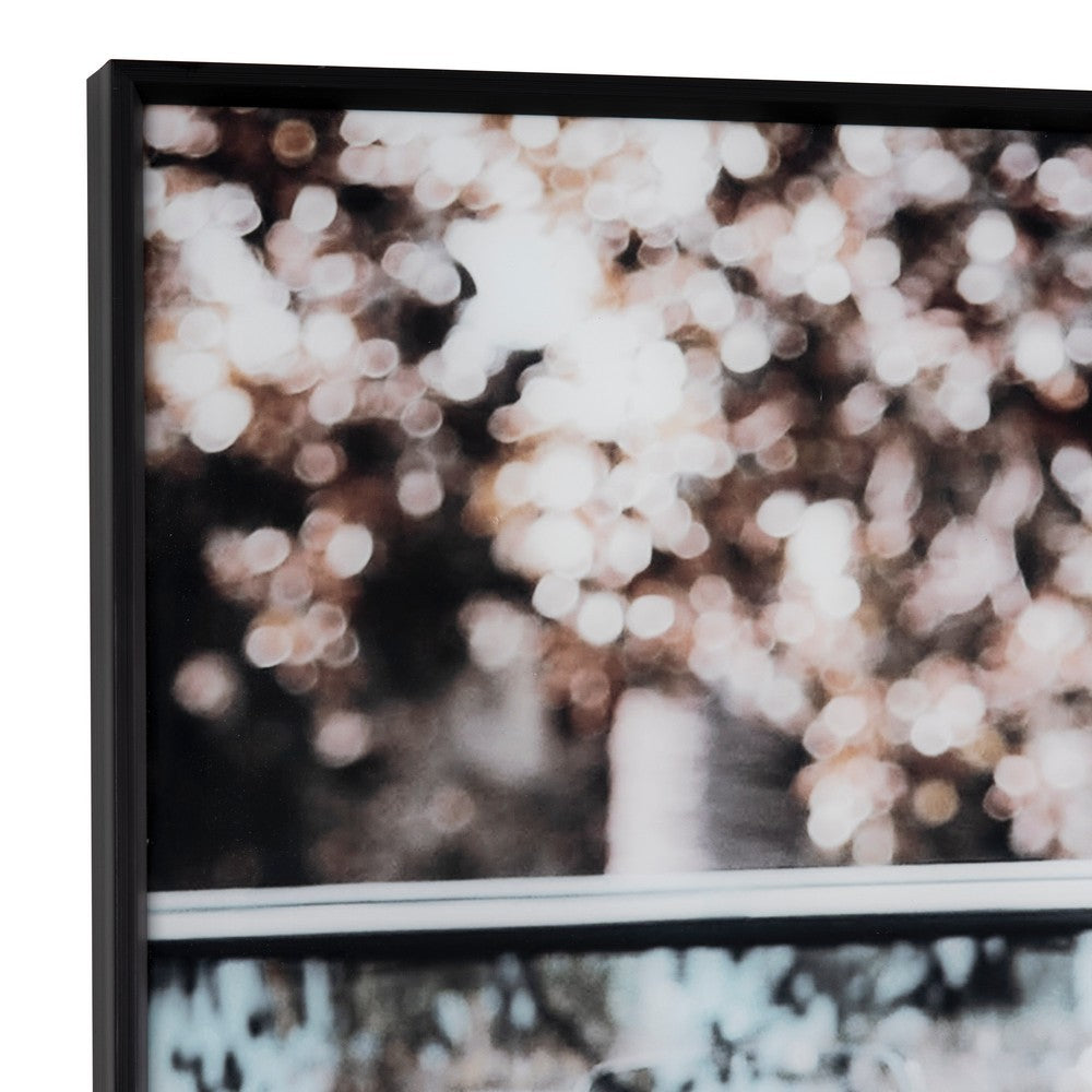 Crestview Vintage Mercedes Print on Tempered Glass | Black 32 x 48