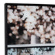 Crestview Vintage Mercedes Print on Tempered Glass | Black 32 x 48