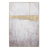Crestview Landscape Wall Art | Gray & White | Gold Foil Accents | 40 x 60