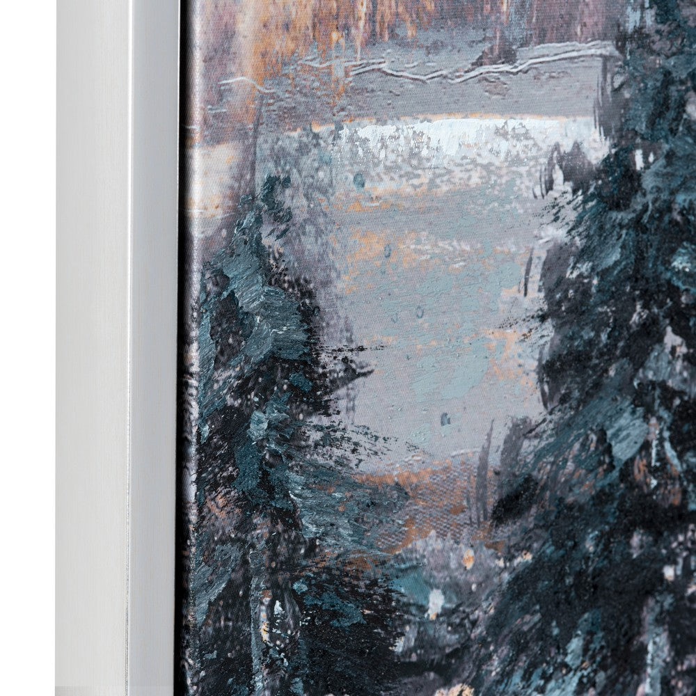 Crestview 3pc Rustic Landscape Wall Art Framed Set | Hand-Finished 30 x 59
