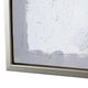 Crestview Framed Abstract Painting Set of 3 | 20x74 Gray & Blue on Canvas