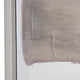 Crestview Teni Wall Art | Framed 35x47 Color Block Canvas | Tan Brown White