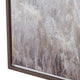 Crestview Western Bison Herd Framed Wall Art Set of 2 | 35" Square Brown