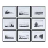 Charcoal Black, White