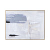 59x79 Wall Art Painting | Abstract Pastel Landscape Canvas with Gold Frame