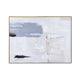 59x79 Wall Art Painting | Abstract Pastel Landscape Canvas with Gold Frame