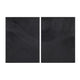 Wall Art Set of 2 | Abstract Textured Pattern | Black Frame Canvas 36x48
