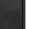 Wall Art Set of 2 | Abstract Textured Pattern | Black Frame Canvas 36x48