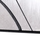 Framed Wall Art Painting Set of 3 | Abstract Linework | Black White 20x70