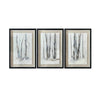 Crestview Mystique Trees Painting Set of 3 | 24x36 Black Framed Canvas