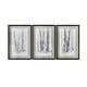 Crestview Mystique Trees Painting Set of 3 | 24x36 Black Framed Canvas