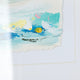 Crestview Framed Wall Art Set of 9 | 18" Square Blue Yellow Pink Abstract