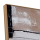 Crestview Framed Abstract Wall Art Set of 2 | 30x50 | Black | White & Brown