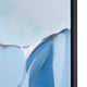Wall Art | Abstract Design on Canvas | Blue & White | 59x71 Frame