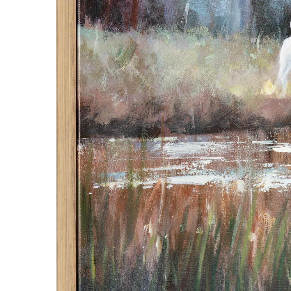 Luka Wall Art Set of 2 | Landscape Green Brown Canvas Painting | 30x40 Frame