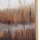 Luka Wall Art | Landscape Painting with Egret | Green & Brown 30x60 Frame