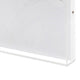 Niel 3D Floral Wall Art on White Canvas | Clear Acrylic Frame 24x40