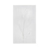 Niel 3D Branch Wall Art on White Canvas | Clear Acrylic Frame 24x40