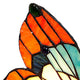 10 Inches Butterfly Accent Table Lamp with Molded Details Multicolor CHL-CH10038OA06-NL1