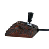 10 Inches Butterfly Accent Table Lamp with Molded Details, Multicolor