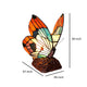 10 Inches Butterfly Accent Table Lamp with Molded Details Multicolor CHL-CH10038OA06-NL1