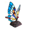 CHLOE Lighting KACY 5 Tiffany-style 1 Light Butterfly Accent Table Lamp 9" Tall