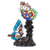 CHLOE Lighting EDITH 2 Tiffany-style 2 Light Butterfly Table Lamp 10" Wide