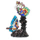 CHLOE Lighting EDITH 2 Tiffany-style 2 Light Butterfly Table Lamp 10" Wide