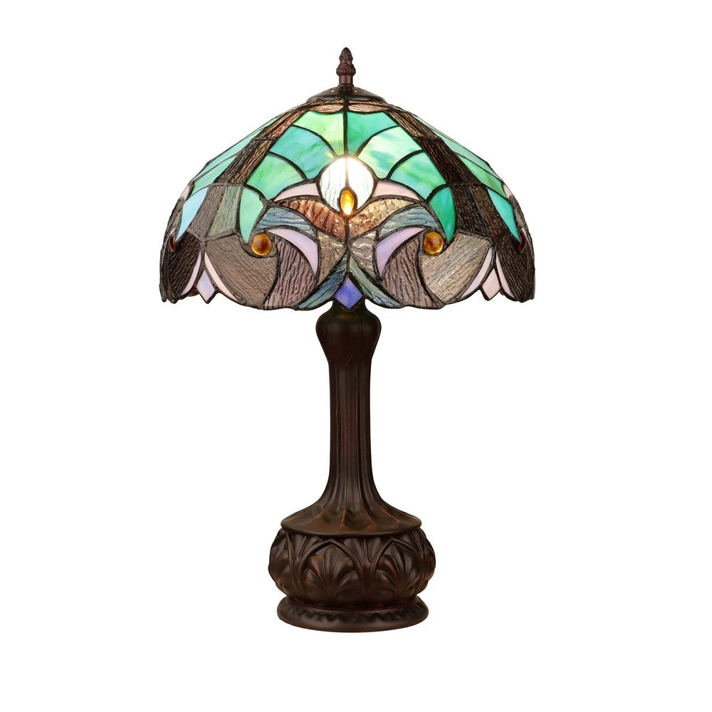 CH18780VG12-TL1 Antique Dark Bronze Table Lamp