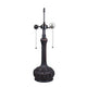 CHLOE Lighting LIAISON Tiffany-Style Antique Dark Bronze 2-Light Victorian Table Lamp 18" Shade