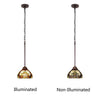 CHLOE Lighting LIAISON Victorian-Style 1-Light Antique Dark Bronze Finish Ceiling Mini Pendant 8’’ Shade CHL-CH18780VI08-DP1