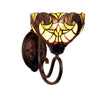 CHLOE Lighting LIAISON Victorian-Style 1-Light Antique Dark Bronze Finish Wall Sconce 8’’ Shade CHL-CH18780VI08-WS1