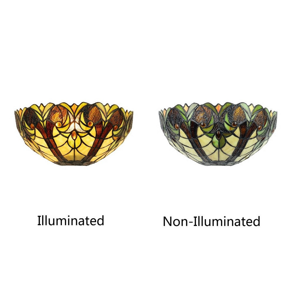 CHLOE Lighting LIAISON Victorian-Style 1-Light Antique Dark Bronze Finish Wall Sconce 12’’ Shade CHL-CH18780VI12-WS1