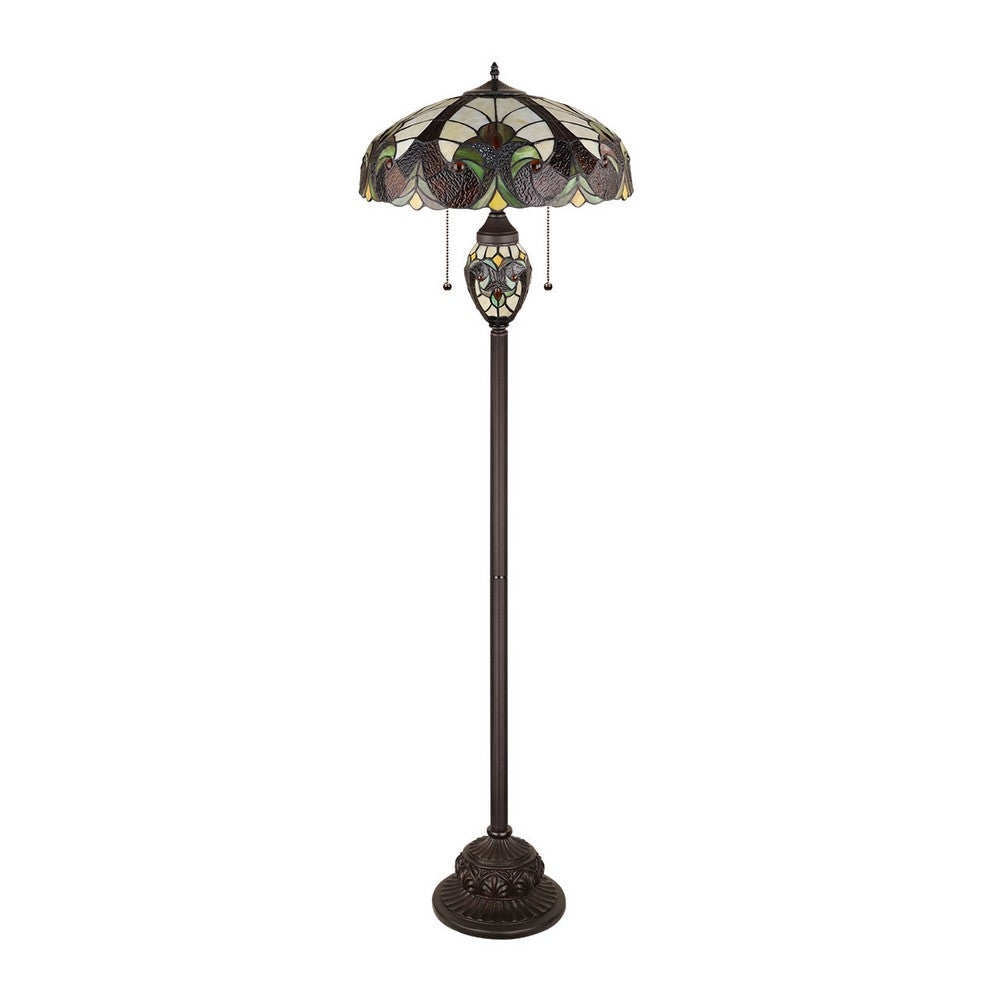 CH18780VI18-DF3 Antique Dark Bronze Floor Lamp