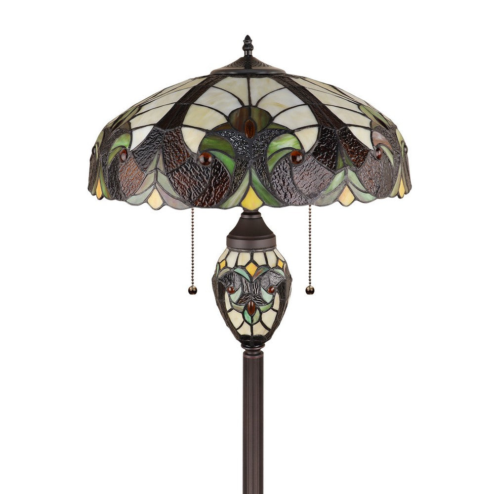 CH18780VI18-DF3 Antique Dark Bronze Floor Lamp