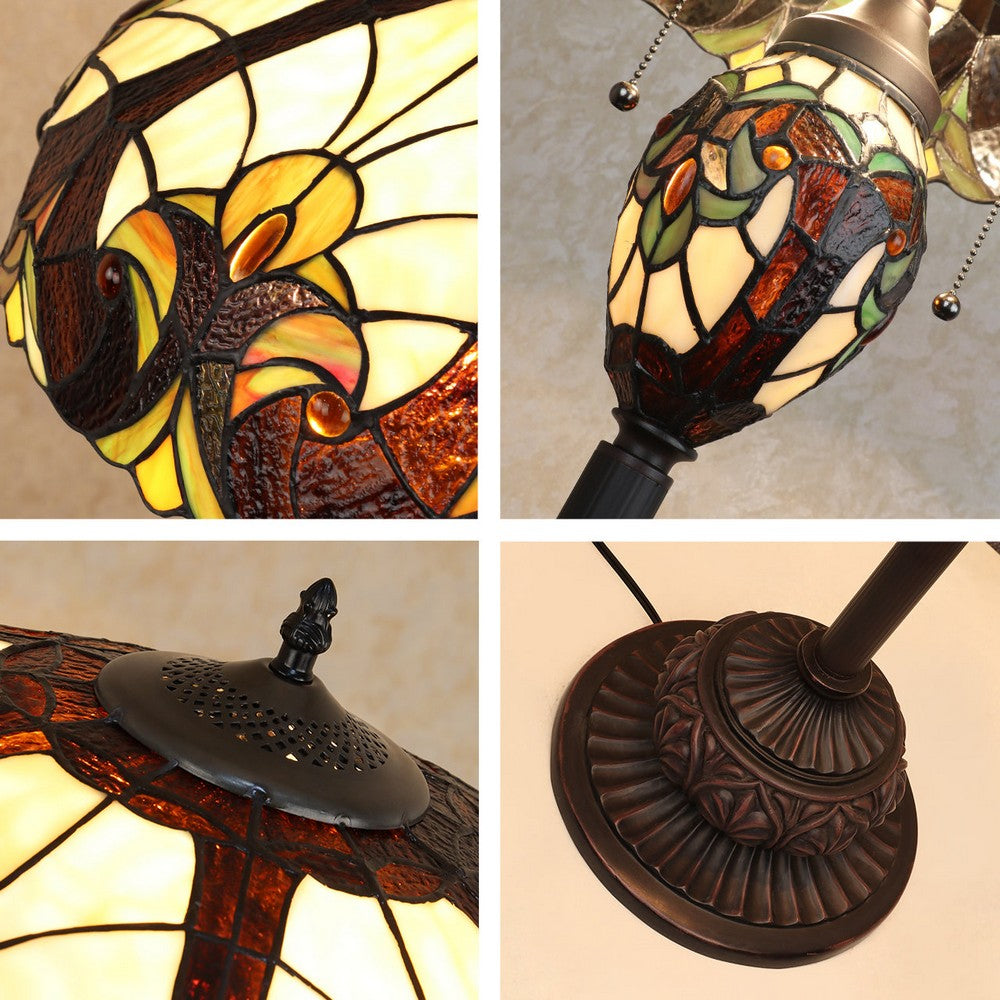 CH18780VI18-DF3 Antique Dark Bronze Floor Lamp