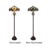 CH18780VI18-DF3 Antique Dark Bronze Floor Lamp